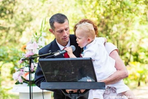 Mariage Laure et Gilles 20.07.13 4- Officiant cérémonie mariage laïque