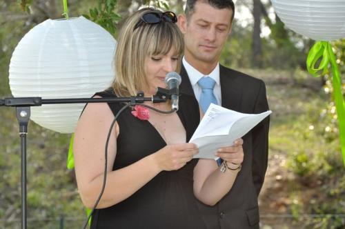 discours invitée Officiant de Cérémonie Laïque