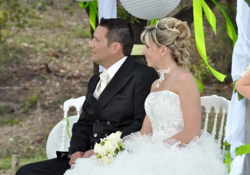 homme femme mairée Officiant de Cérémonie Laïque